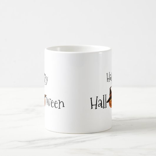 Pumpkin Happy Halloween Koffiemok (Center)