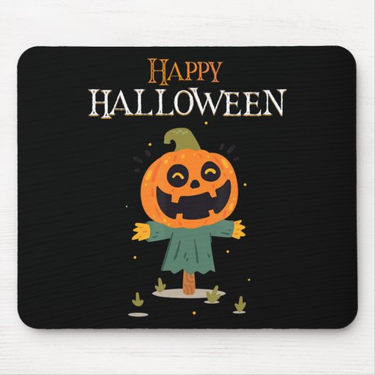pumpkin Happy Halloween Muismat (Voorkant)