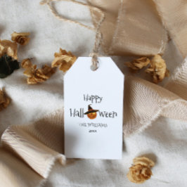 Pumpkin Happy Halloween Persoonlijk Cadeaulabel