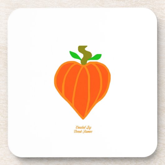 Pumpkin Harde kunststof Onderzetter (Voorkant)