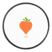 Pumpkin Hart Hockey Puck (Voorkant)