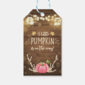 Pumpkin Hartelijk dank voor Label Rustige Herfst H Cadeaulabel (Voorkant)