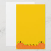 Pumpkin Harvest Briefpapier (Voorkant / Achterkant)