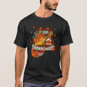Pumpkin Harvest Gnomes Hallo Herfst Halloween Beda T-shirt (Voorkant)