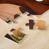 Pumpkin Harvest Halloween Funny Thanksgiving Herfs Legpuzzel (Zijkant)