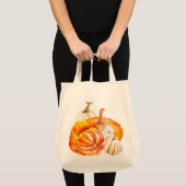 Pumpkin Harvest op een Canvas tas (10-V) (Voorkant (product))