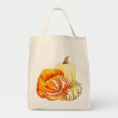 Pumpkin Harvest op een Canvas tas (4-III) (Voorkant)
