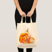 Pumpkin Harvest op een Canvas tas (7-IV) (Voorkant (product))