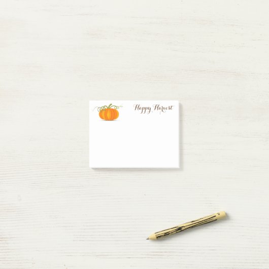Pumpkin Harvest Post Notes (Op bureau)