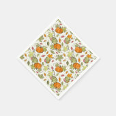 Pumpkin Harvest Thanksgiving Servet (Hoek)