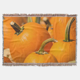 Pumpkin Harvest Throw Blanket Deken