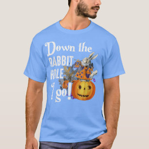 Pumpkin Haunted Halloween Alice Rabbit Halloween T-shirt