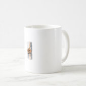 Pumpkin Head Amerikaanse vlag Koffiemok (Voorkant rechts)