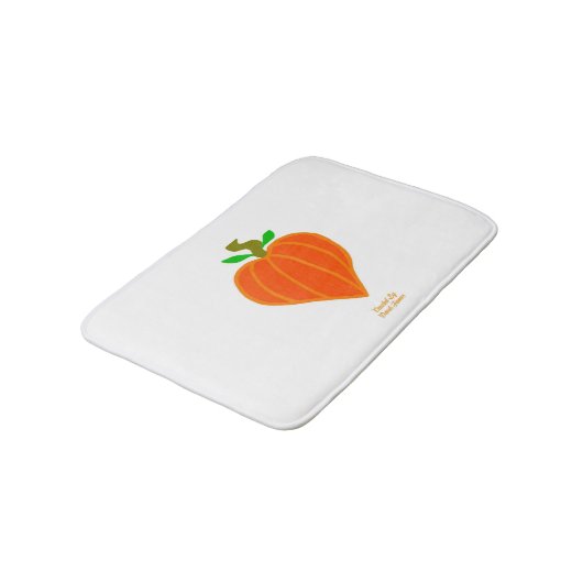 Pumpkin Heart Bath Mat (Gekanteld)