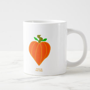 Pumpkin Heart Jumbo Mok