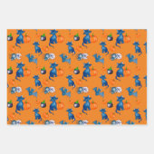 Pumpkin heks pet snoep Design Perfect Halloween Inpakpapier Vel (Voorkant 3)