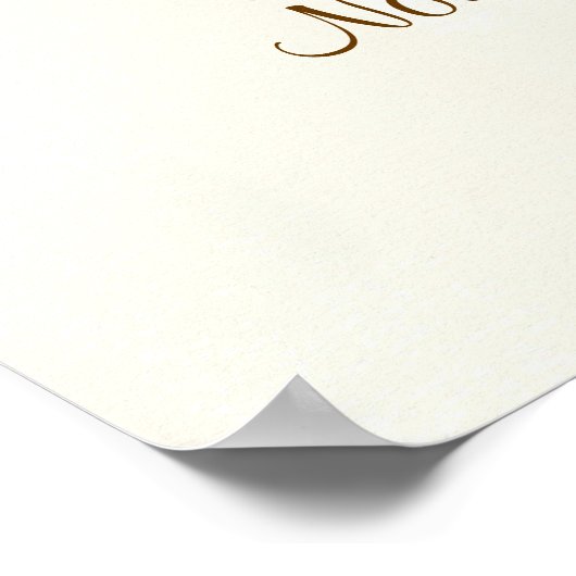 Pumpkin Herfst Autumn Boho Baby shower Welkomsttek Poster (Hoek)