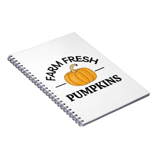 Pumpkin Herfst Autumn Notitieboek (Rechterzijde)