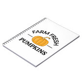 Pumpkin Herfst Autumn Notitieboek (Linkerzijde)