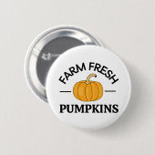 Pumpkin Herfst Autumn Ronde Button 5,7 Cm (Voorkant /achterkant)