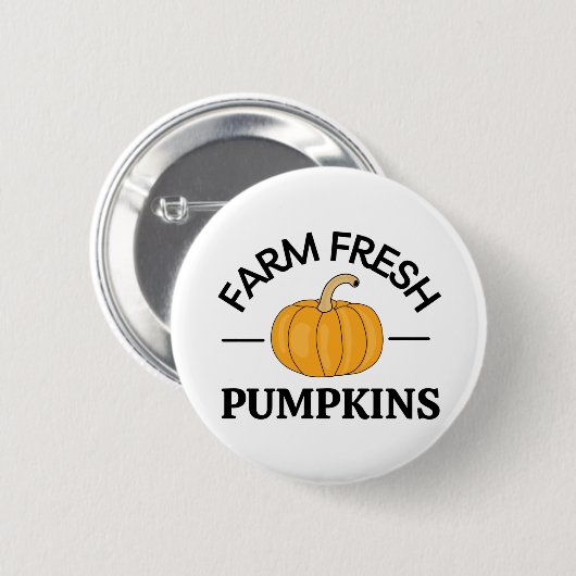 Pumpkin Herfst Autumn Ronde Button 5,7 Cm (Voorkant /achterkant)