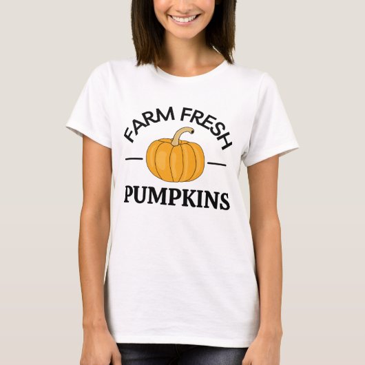 Pumpkin Herfst Autumn T-shirt (Voorkant)
