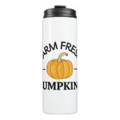 Pumpkin Herfst Autumn Thermosbeker (Voorkant)