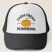 Pumpkin Herfst Autumn Trucker Pet (Voorkant)
