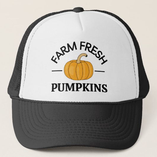 Pumpkin Herfst Autumn Trucker Pet (Voorkant)