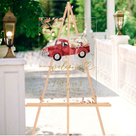 Pumpkin Herfst Baby shower Welkomstbord Acryl Bord