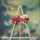 Pumpkin Herfst Baby shower Welkomstbord Acryl Bord (Neutraal)