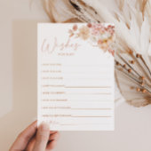 Pumpkin Herfst Baby shower Wensen voor Baby Kaart