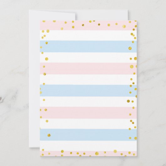 Pumpkin herfst Geslacht onthullen uitnodiging (Achterkant)