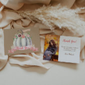 Pumpkin-Herfst Hartelijk dank voor uw Baby shower Bedankkaart