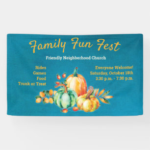 Pumpkin Herfst Harvest Community Festival Spandoek