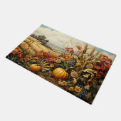 Pumpkin Herfst Harvest Deurmat (Schuin)