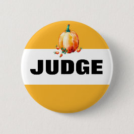 Pumpkin Herfst Harvest Fair rechter Ronde Button 5,7 Cm