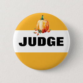 Pumpkin Herfst Harvest Fair rechter Ronde Button 5,7 Cm