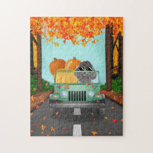 Pumpkin Herfst Legpuzzel (Verticaal)