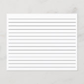 Pumpkin Herfst Recipe Kaart (Achterkant)