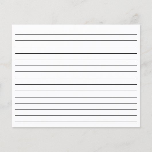 Pumpkin Herfst Recipe Kaart (Achterkant)