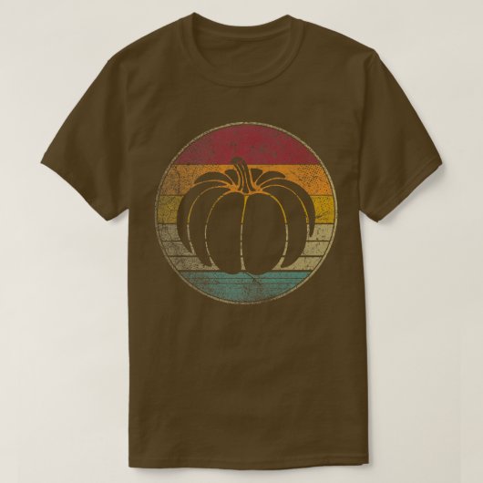 Pumpkin Herfst Thanksgiving  verdringerpomp T-shirt (Design voorkant)