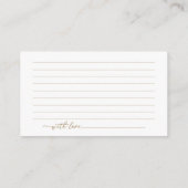 Pumpkin Herfst Vrijgezellenfeest Datum Nachtelijke Informatiekaartje (Achterkant)