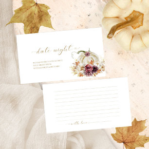 Pumpkin Herfst Vrijgezellenfeest Datum Nachtelijke Informatiekaartje