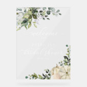 Pumpkin Herfst Vrijgezellenfeest Welkomstbord Acryl Bord (Voorkant)