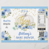 Pumpkin Het is een padvinder uit Baby shower. Flyer (Voorkant)