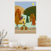 Pumpkin Hollow Print (enorm) (Keuken)