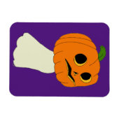 Pumpkin-hoofdspook Magneet (Horizontaal)