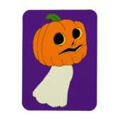Pumpkin-hoofdspook Magneet (Verticaal)