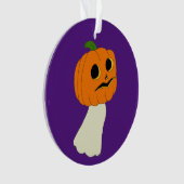 Pumpkin-hoofdspook Ornament (voorkant)